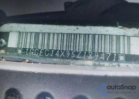 2005 Chevrolet Silverado 1500 Work Truck from USA, damaged, VIN 1GCEC14X95Z189471